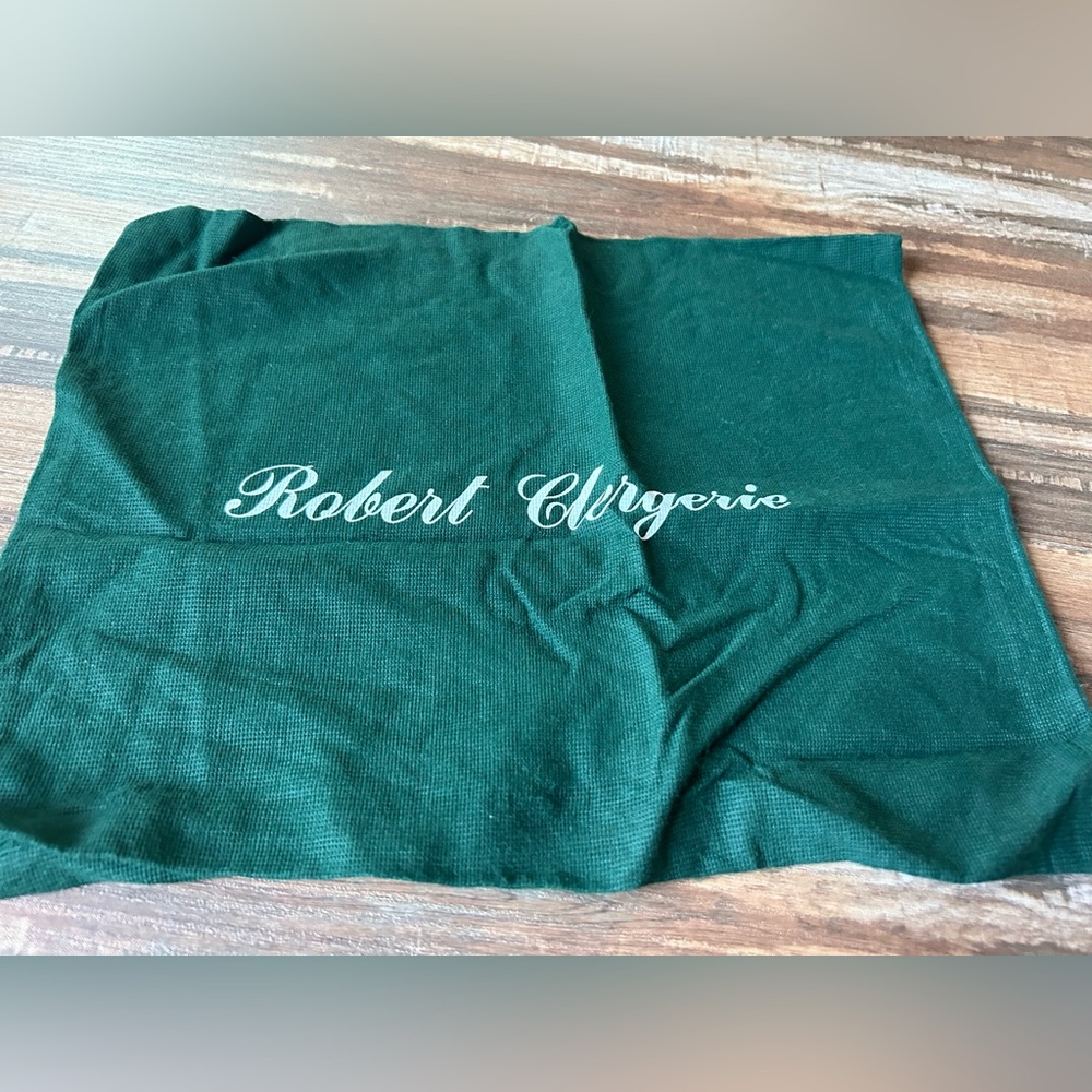 Robert Clergerie Dark Green dust bag